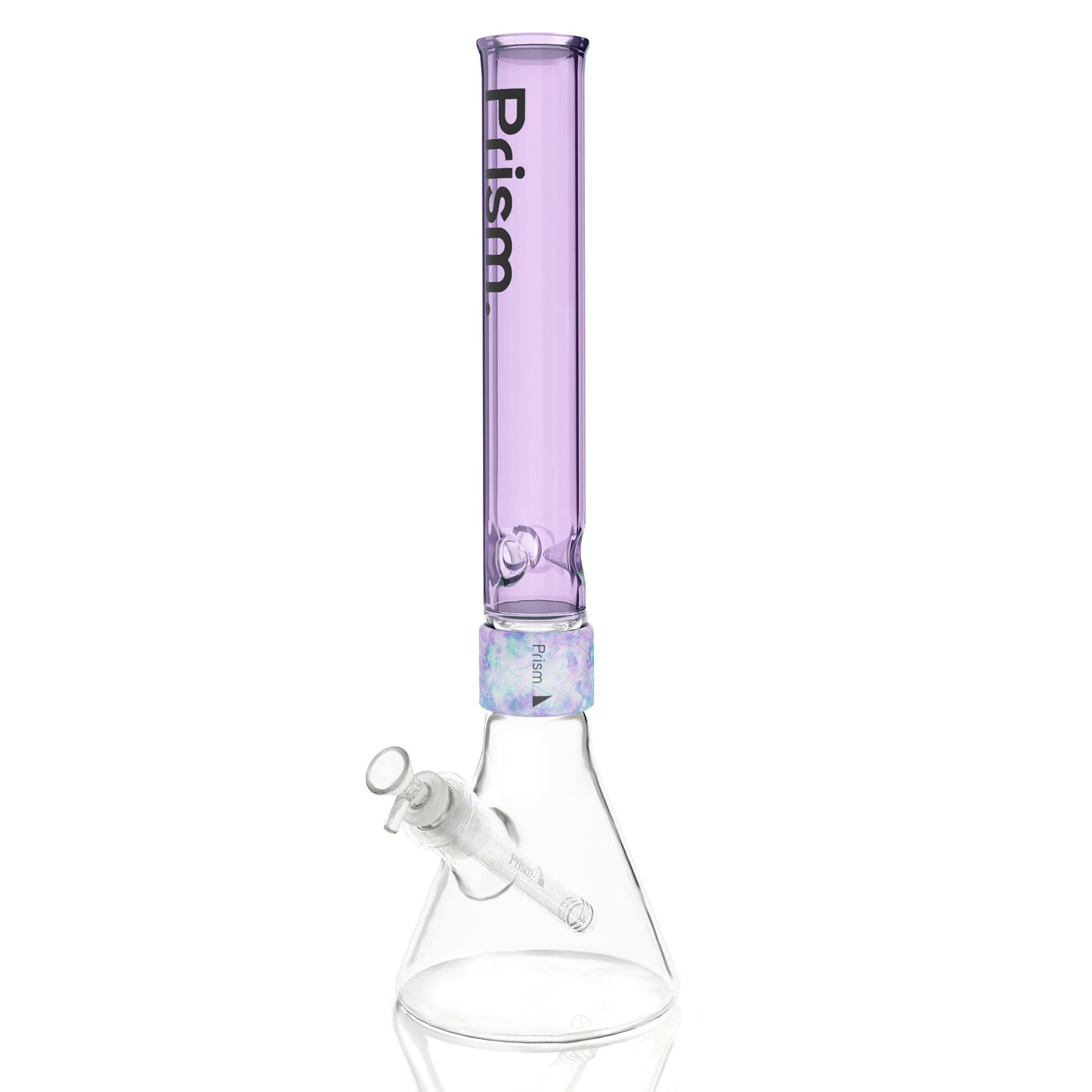Prism Tall Beaker in grape jolly rancher