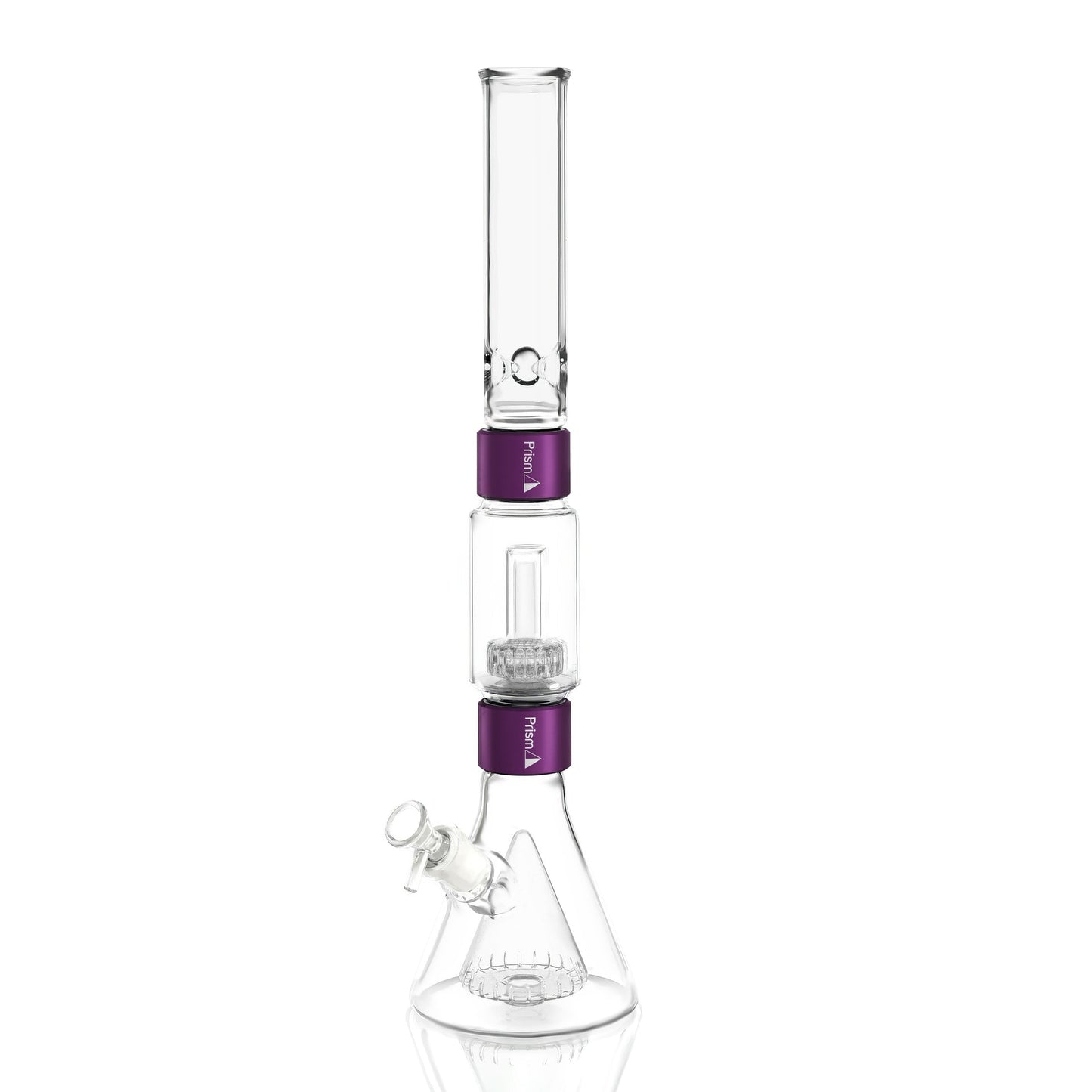 Percolated Beaker Double Stack in purple
