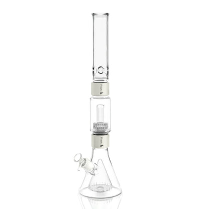 Percolated Beaker Double Stack in clear