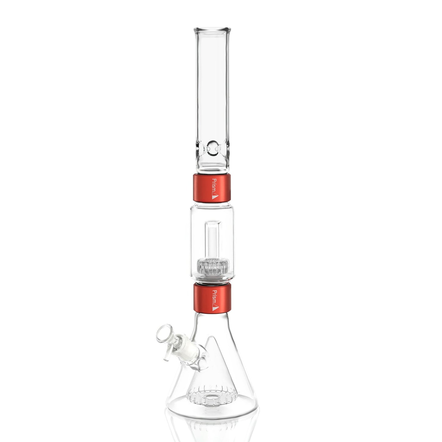 Percolated Beaker Double Stack in clear