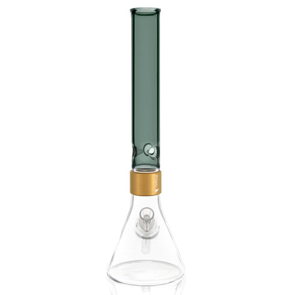 Color Tall Beaker - midnight glass, front view