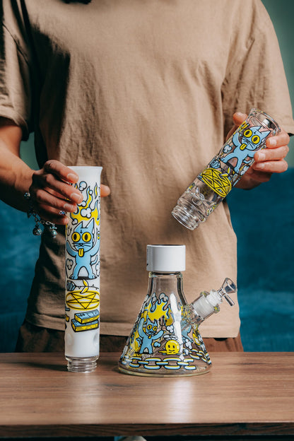 The 666 Cat Beaker Double Stack