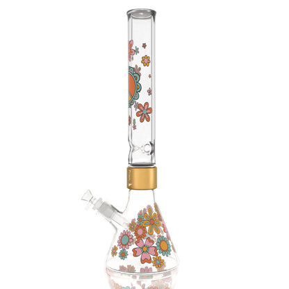 Flower Power Tall Beaker
