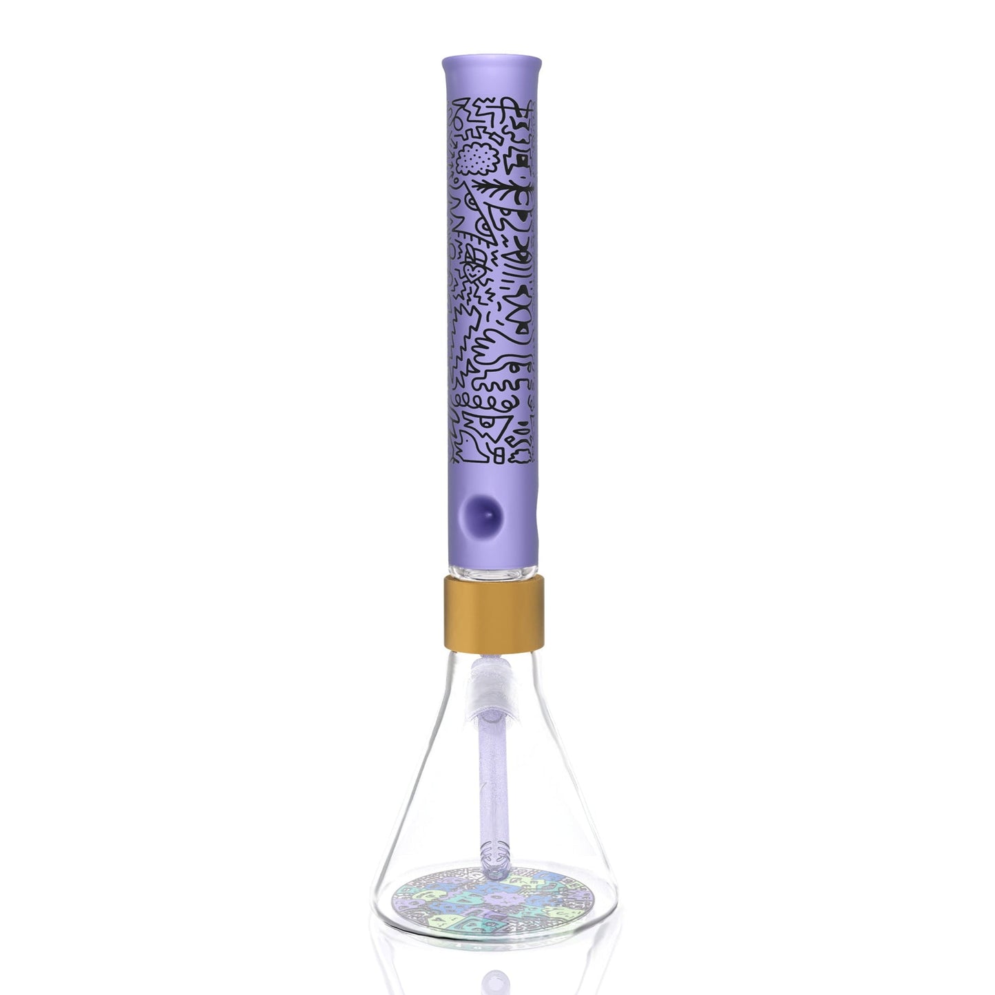 Grape Taffy Pretty Done Beaker Single Stack