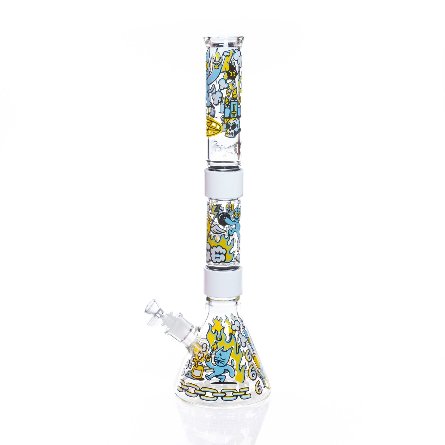 The 666 Cat Beaker Double Stack