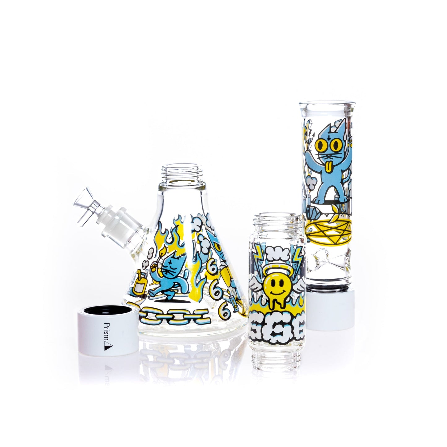 The 666 Cat Beaker Double Stack