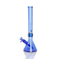 MINI Monochrome Tall Beaker - sapphire glass, three-quarter view