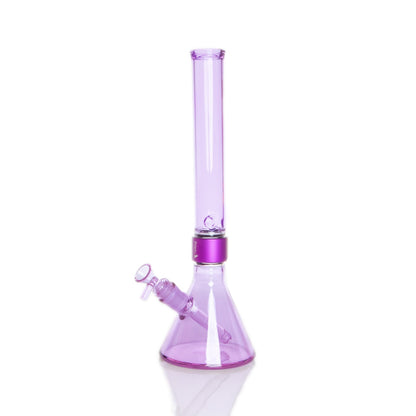 MINI Monochrome Tall Beaker - grape jolly glass, three-quarter view
