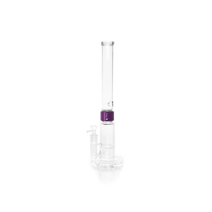 MINI Tall Honeycomb - purple glass, three-quarter view