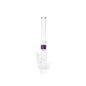 MINI Tall Honeycomb - purple glass, three-quarter view