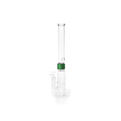 MINI Tall Honeycomb - green glass, three-quarter view