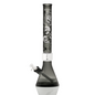 Etched SKULLIANCE Midnight Beaker, left side view