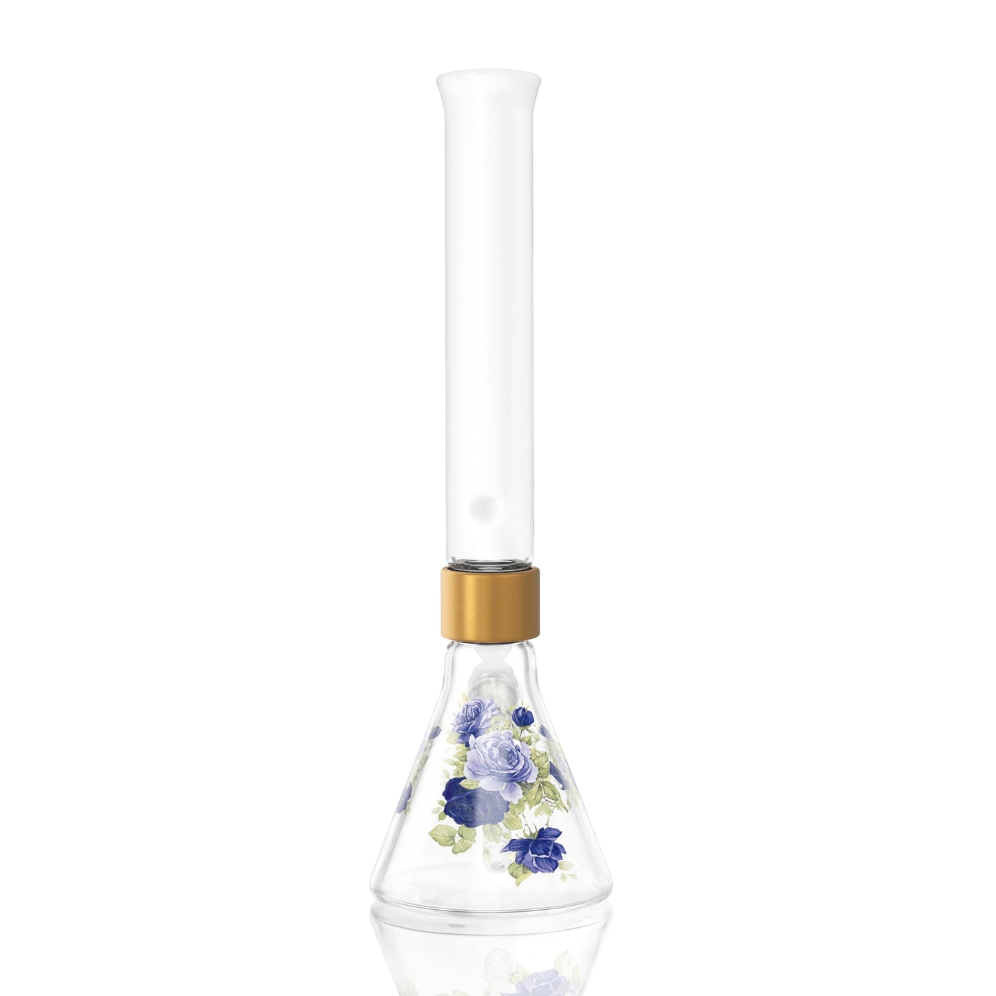 Moonlight Rose Tall Beaker, back view