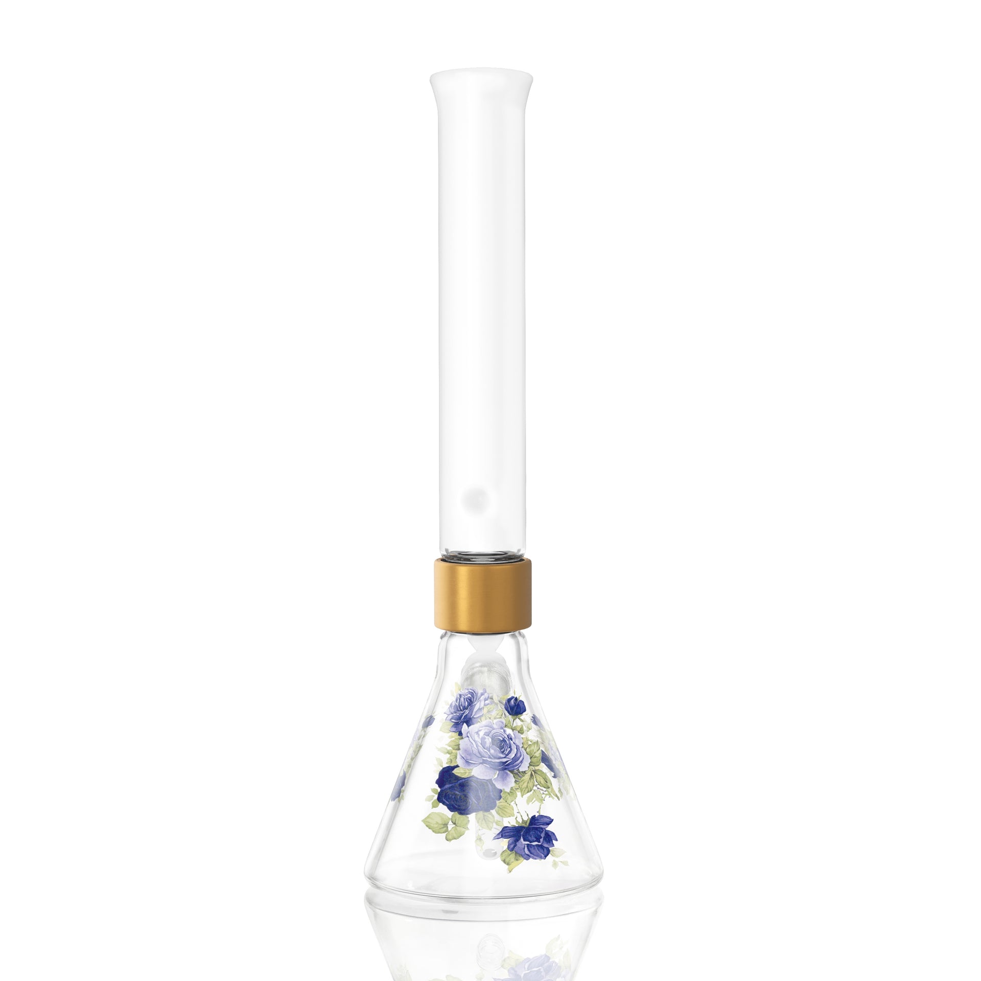 Moonlight Rose Tall Beaker, back view