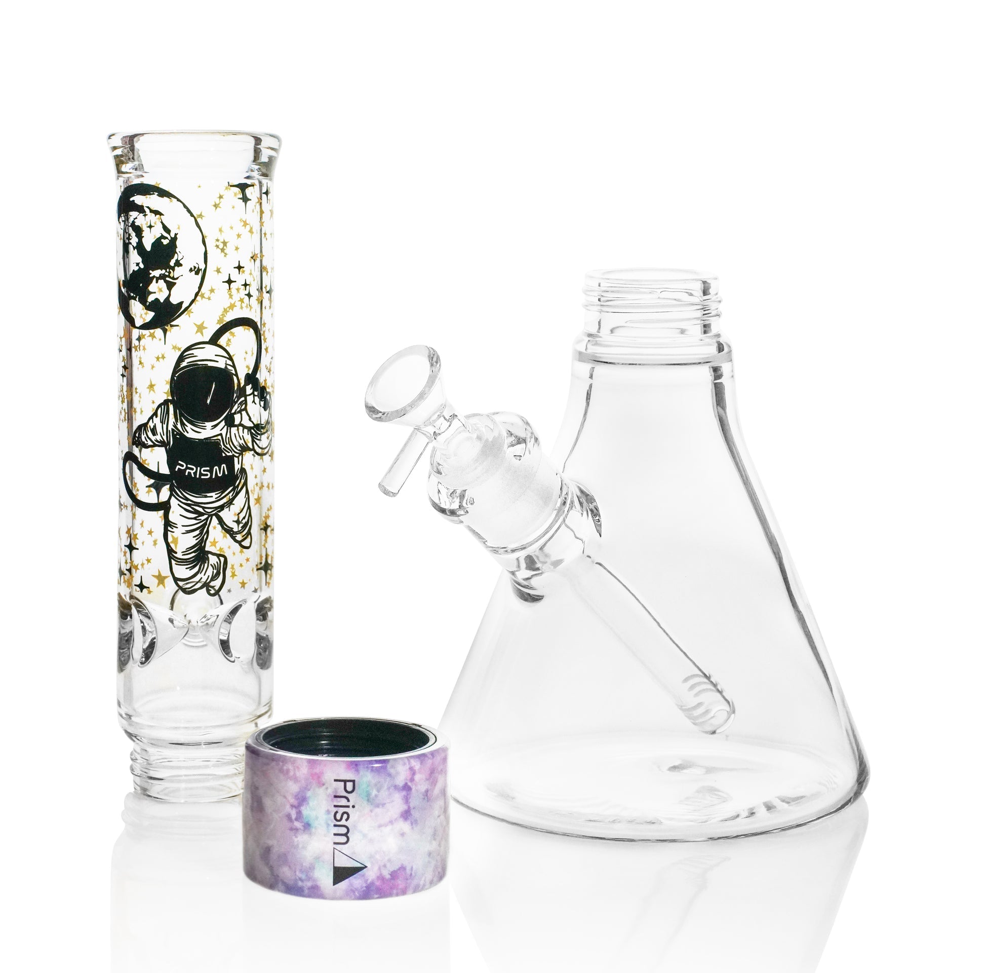 Spaced Out Standard Beaker, disassembled view