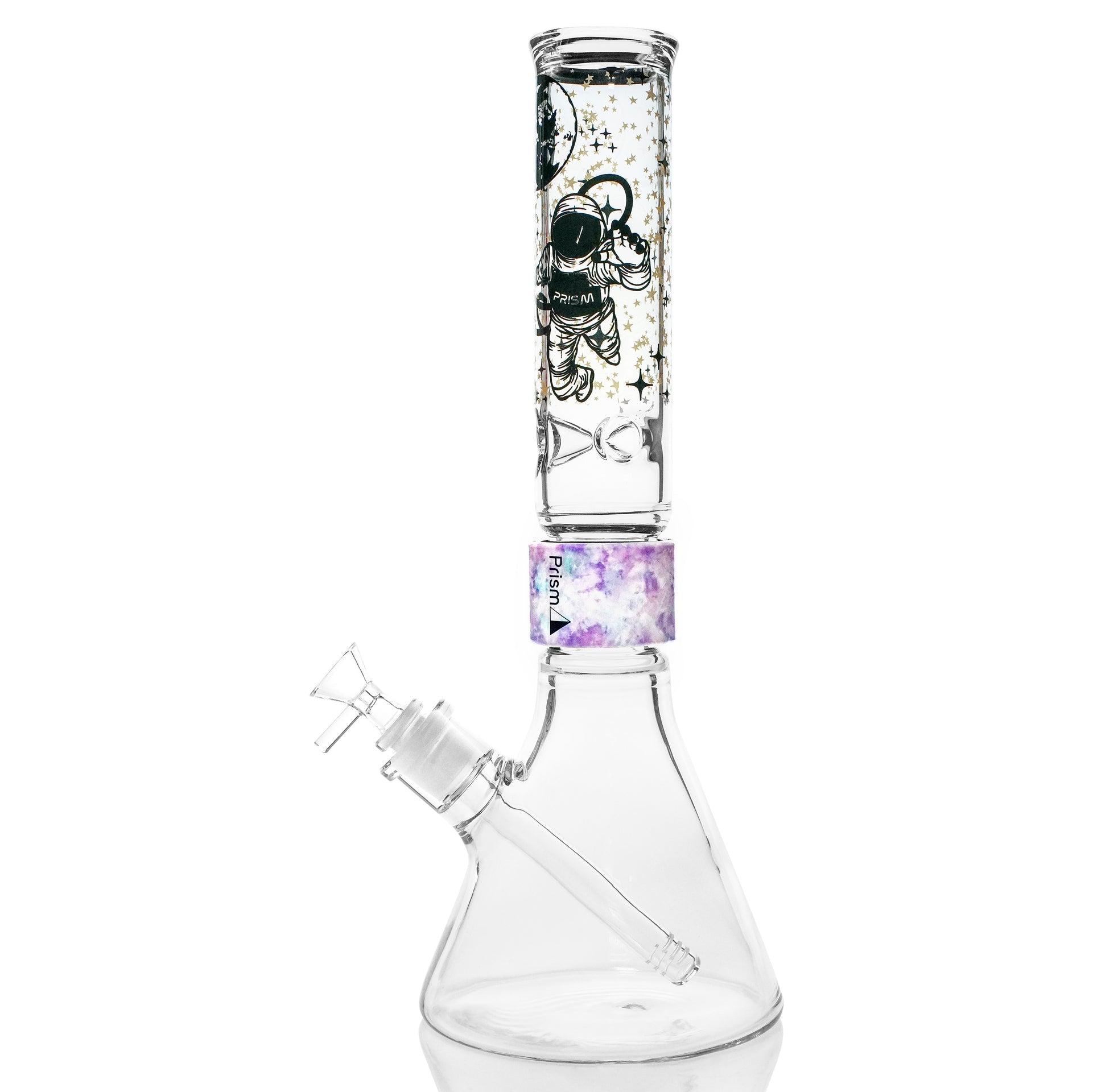 Spaced Out Standard Beaker, left side view
