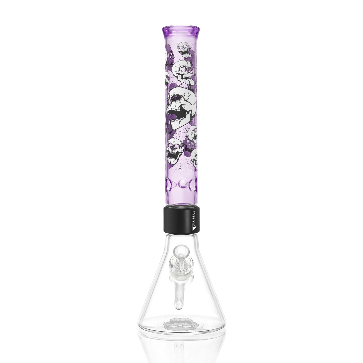 Skull Tall Beaker, front view