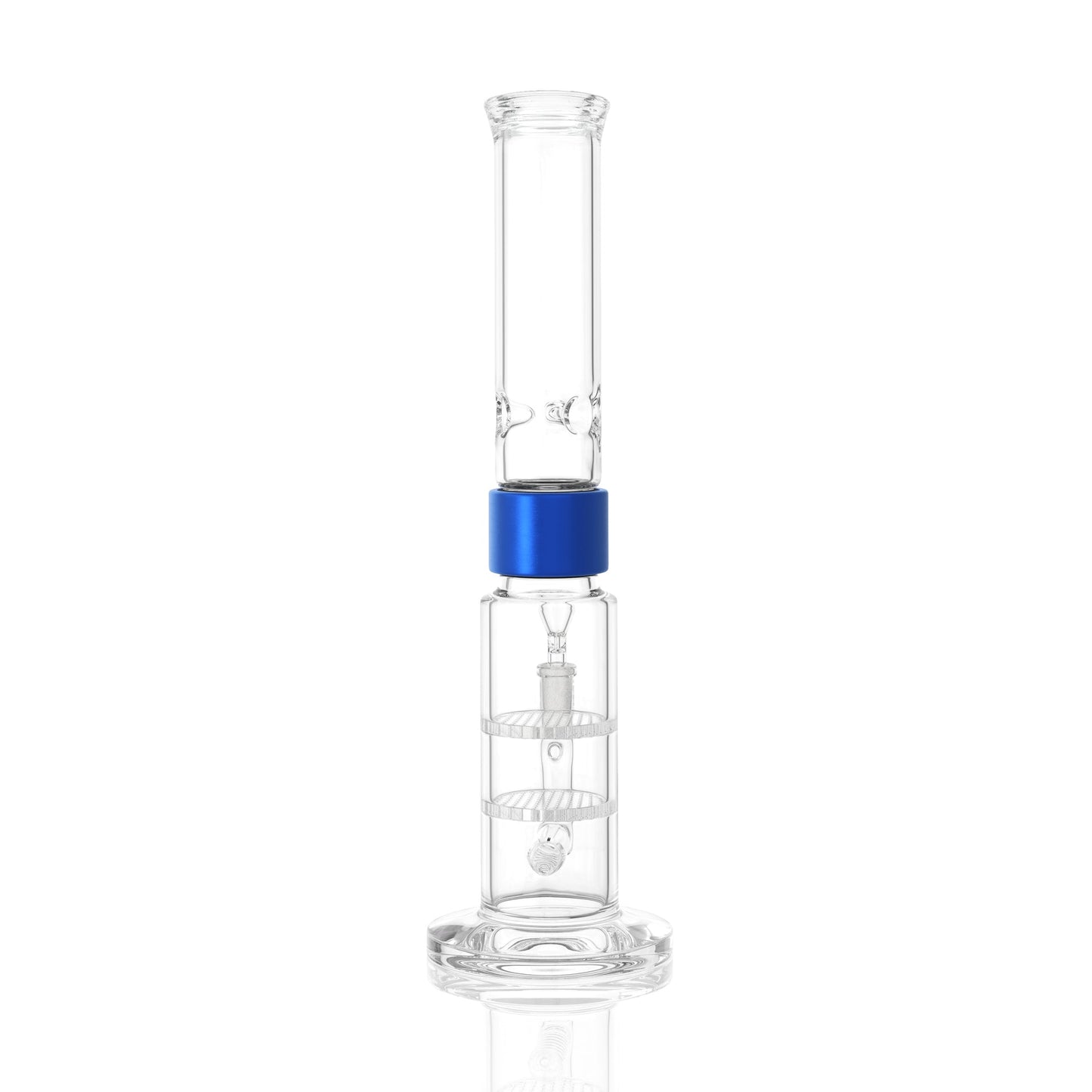 Standard Big Honeycomb - blue glass, back view