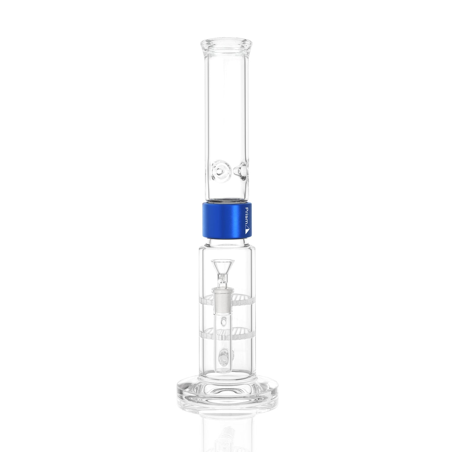 Standard Big Honeycomb - blue glass, front view