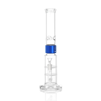 Standard Big Honeycomb - blue glass, front view