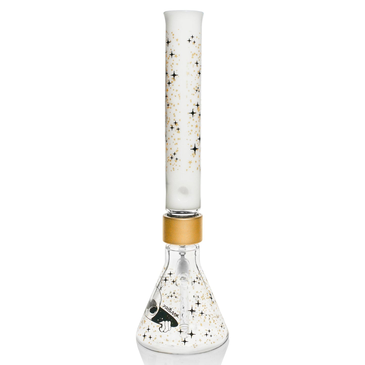 White Spaced Out Beaker Single Stack