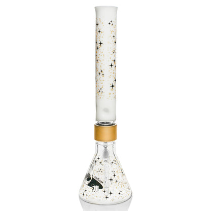 White Spaced Out Beaker Single Stack