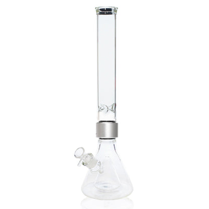 Tall Percolated Beaker Single Stack Clear Black