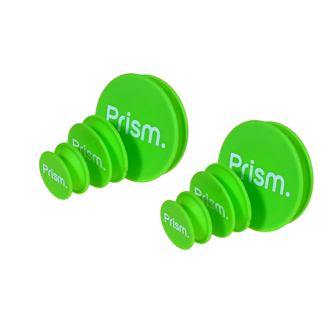 Silicone Cleaning Caps in green