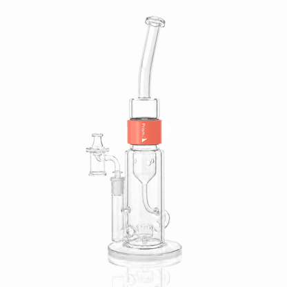 Clear Bent Klein Incycler in coral