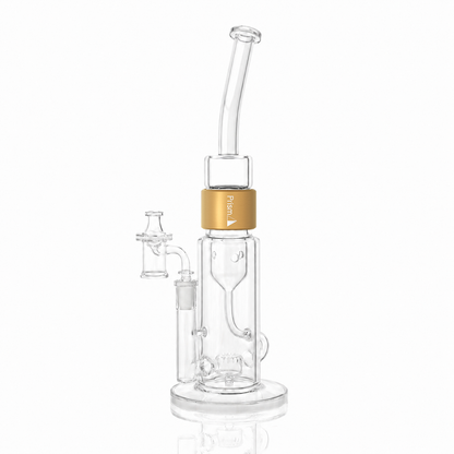 Clear Bent Klein Incycler in gold
