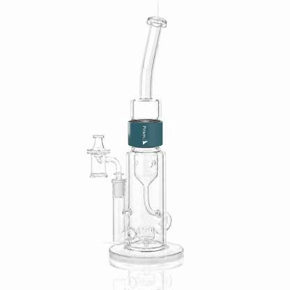 Clear Bent Klein Incycler in teal