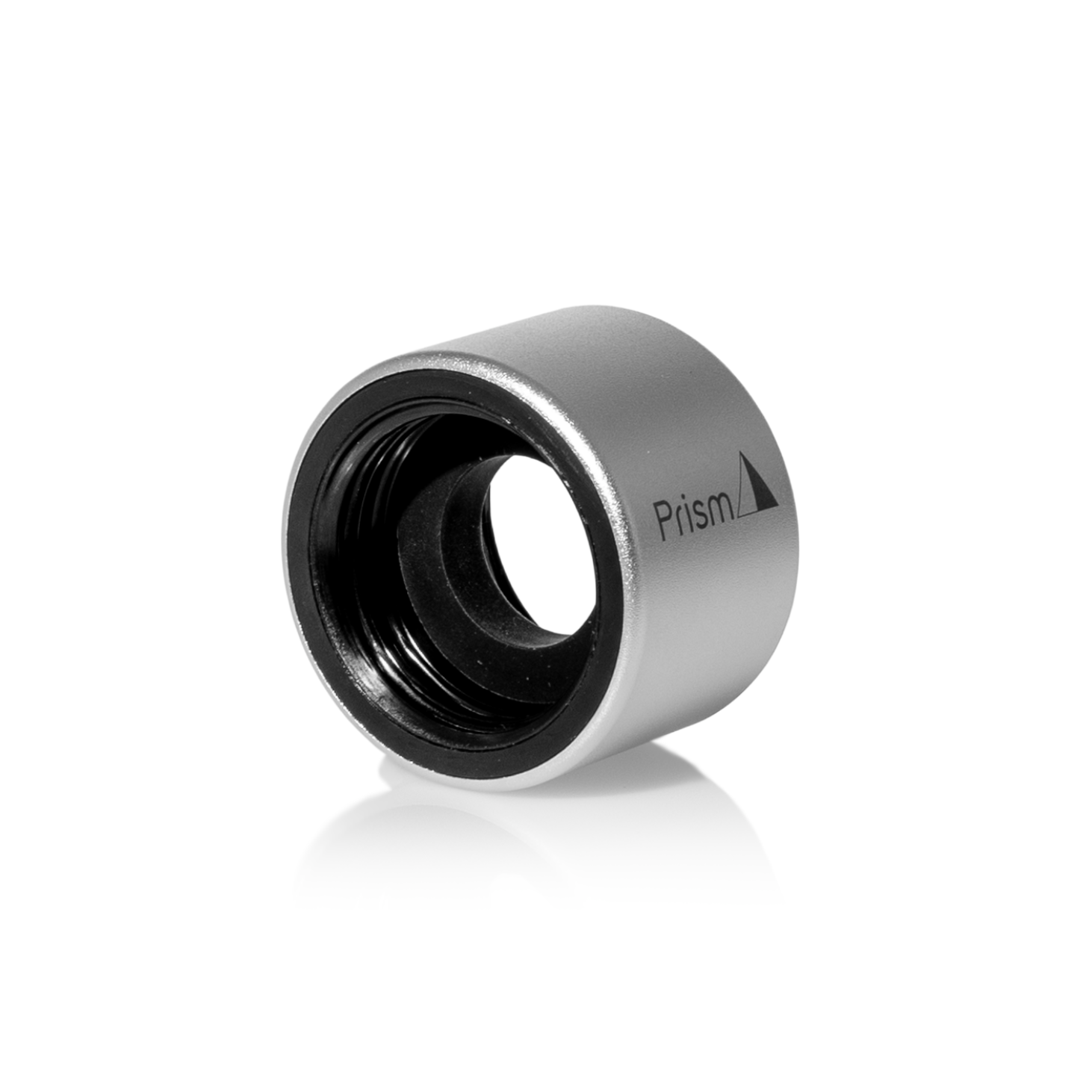 MINI Prism Halo - silver glass, side view