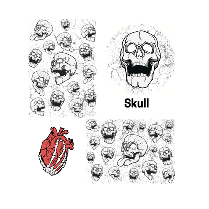 Skull Beaker Single Stack
