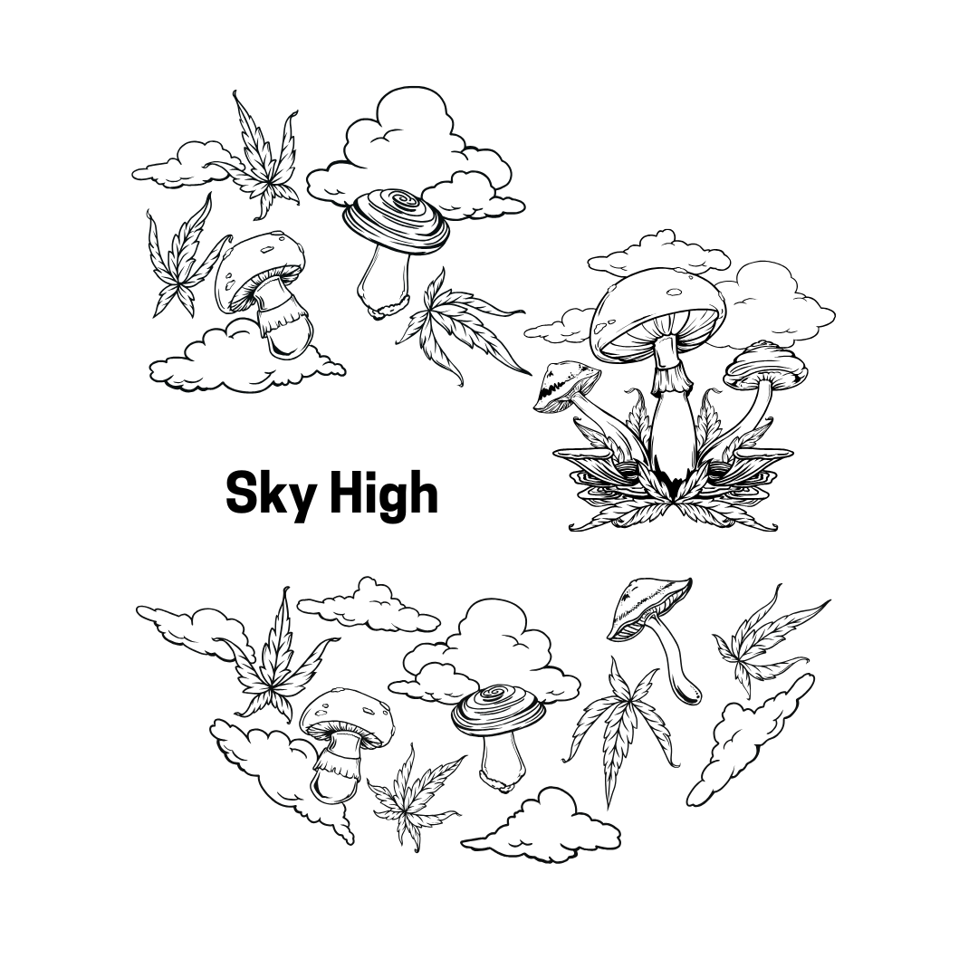 Slime Sky High Beaker Single Stack